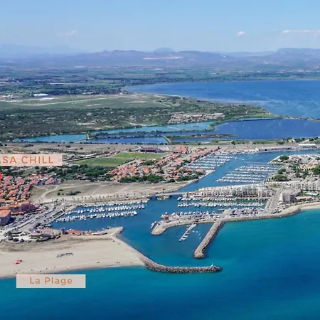 Holiday home Casa Chill I Port & A 500 M I Parking Prive Le Barcares