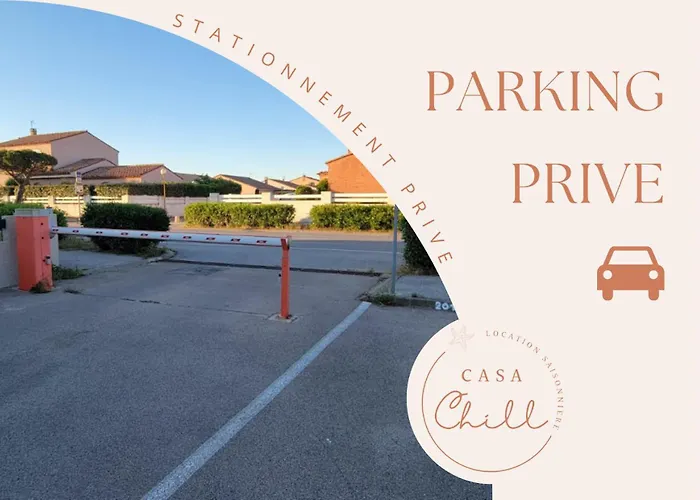 Casa Chill I Port & A 500 M I Parking Prive Le Barcarès